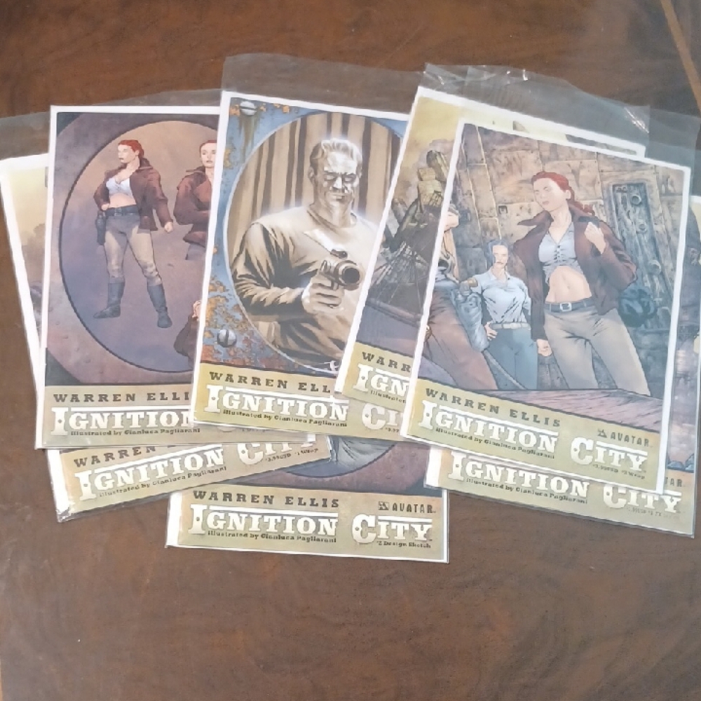 7 Issue Ignition City Comic Set Warren Ellis 6863